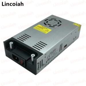 휴대용 GX 압축기용 스위칭 전원 공급 장치 AC 100-240V DC 12V 50A 600W 악어 클립 SMPS