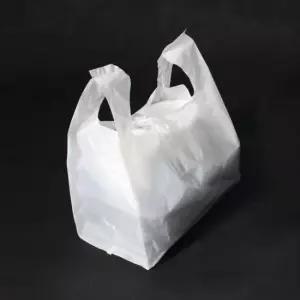 팩투유봉투샘플 팩투유 좋은봉투 소 유백 손잡이 비닐 배달 1000매