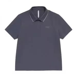 내셔널지오그래픽 NATIONALGEOGRAPHIC N262WPL240 여성 크라즈 세미오버핏 반팔 카라 티셔츠 URBAN GREY N2
