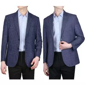 남자 국산 여름 프리미엄 울론 콤비자켓 SB-COS-LV55