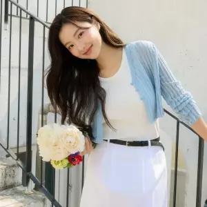 [롯데백화점]올리브데올리브 부클 크랍 가디건 (OK5MD462)