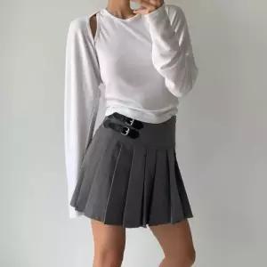 [옷자락]여자 슬림 숏가디건 FW 롱슬리브 화이트 카디건 슬리브리스 세트