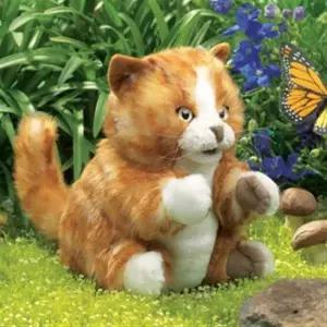 EK 고급손인형 노란얼룩고양이 2845