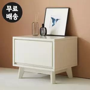 레체 1단 서랍장 협탁 소형 미니 안방 작은(500/화이트)