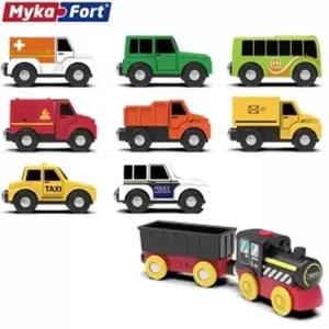 EK 미카포트 기차와 자동차 10종세트 MF90979