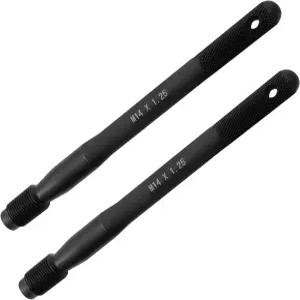 XJVSS 2 PCS 휠 얼라인먼트 핀 M14x1.25 차량 타이어 밸런싱 위치 지정 도구 림 스터드 파일럿 러그 볼트가