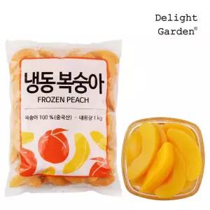 (매장정품)딜라잇가든 냉동 복숭아 1kg x 10 (슬라이스)