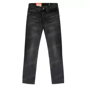 매장정품 LEVI'S 리바이스 남성 505 스트레이트 레귤러 웜진 기모 청바지 흑청 00505-2775 1870938