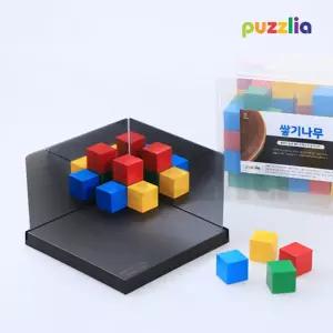 EK EDX 도형대칭만들기 2.5cm 칼라쌓기나무 100 보관함 초등 유치원 어린이집 놀이수업교