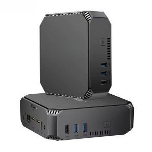 FIREBAT AK2 PLUS MiniPC IN100 듀얼 밴드 WiFi5 BT4.2 8GB 256GB 데스크탑 게임용 컴퓨터 미니 소형 PC 게