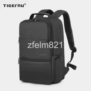  TIGERNU 대용량 남성 백팩 노트북 가방 대학생 확장 가능한 배낭 T-B3905