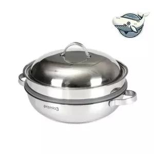 통삼중전골냄비 올스텐 통삼중 찜솥 다용도 28cm