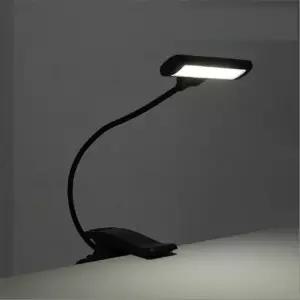 학습 집게형 클립 휴대용 탁상용 LED 플렉시블 자바라 독서등
