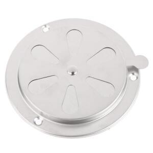 조절식 에어 벤트 그릴 라운드 덕트 환기 커버 바베큐 스모커 배기 스토브 95mm 125mm