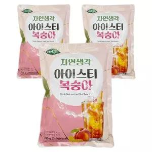 [희창유업]희창 아이스티 복숭아 900g x 3개입