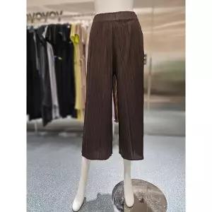 갤러리아 와이드 심플 플리츠 와이드 팬츠(AK04WNPSL38)
