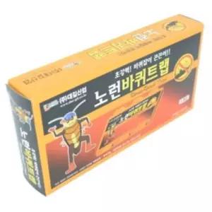 (5매 1팩) 노란바퀴약 끈끈이트랩 바퀴벌레 잡는약 바