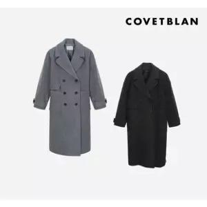 [코벳블랑][COVETBLAN] 더블 롱 코트(V228MCT204W)