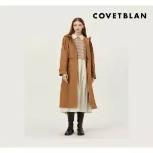 [코벳블랑][COVETBLAN] 후드 트렌치코트(V226MCT102W)