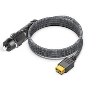 카시미 XT60 확장 충전 케이블 DC 자동차 충전기에서 라이터 플러그까지 EF ECOFLOW 델타 리버 블루티 EB55 ANKER 757 767 휴대용 발전소 태양광 발전기 어댑터와 호환됩니다