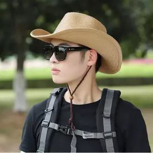 햇빛차단 카우보리 챙넓은 여행 여성 여름 비치 베트남 벙거지 밭일  [mC547EE]