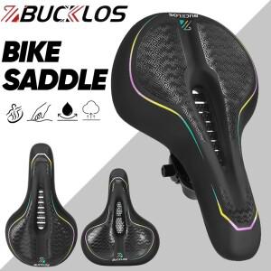BUCKLOS MTB 충격 흡수 안장  인체 공학적 자전거 방수 편안한 산악 부품
