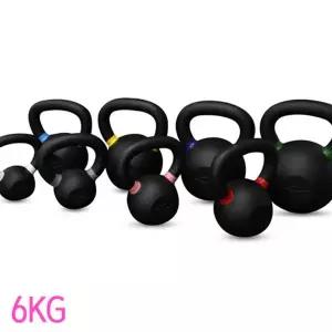 EK 컨텐더 CC-350 블랙케틀벨 6kg 라운드형 넓은손잡이