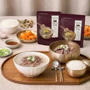호텔컬렉션 한우곰탕2종 (맑은고기x2봉+사골고기x2봉)
