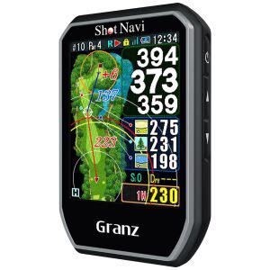 샷내비 Granz BK 골프 GPS 거리측정기 터치패널 초경량 54g 일본제