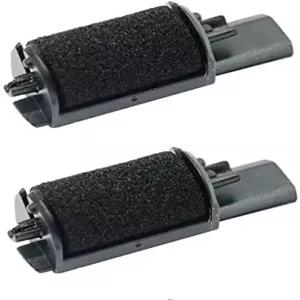 IR40 블랙 x 2팩 XA101 캐시 레지스터 잉크 롤러(2팩)와 호환되는 리본
