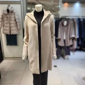 [조순희]고급스럽고 세련된 알파카, 모 후드 코트  FMWC431  IV_BP