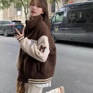 겨울점퍼 겨울 따뜻한 보글이 후리스 자켓 데일리 여자 점퍼