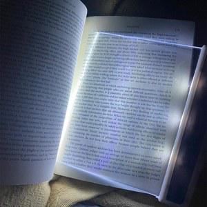 독서실조명 LED 책등 눈 보호 플랫 여행 패널 차량용 침대용 북마크 학습 조명 휴대용