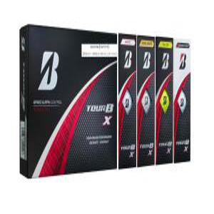 TOUR B X B4MXJ BRIDGESTONE(브리지스톤) 골프볼 2024년 모델 12구입 멀티 컬러 팩(화이트×3구, 펄