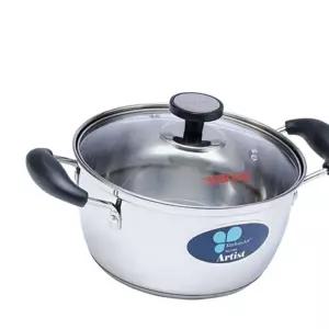 키친아트 양수 냄비 라념 스텐 찌게 가정 18cm