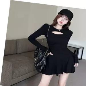 슬림 데일리치마 절개라인투피스 투피스 라인