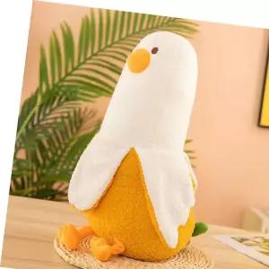오리 쿠션 애착 바나나 바디필로우 귀여운 봉제 인형