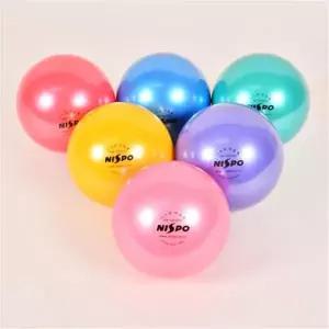 EK 니스포 리듬체조 공 5인치 키즈 6가지색상/ PVC재질/ 약 240g/ 공기압조절로 다소간 크기조절가능