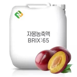 자두농축액 65Brix 20kg과일 추출 야채 과채 과즙 한방 농축