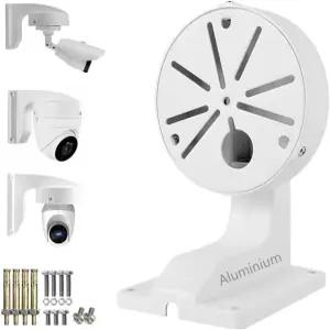 compcctv 보안 카메라 마운트 브래킷 CCTV 돔 IP 알루미늄 실내 실외 벽 L형 범용 정션 박스