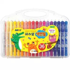 색연필 36색 수성 그림 미술 색칠 놀이 도구 용품