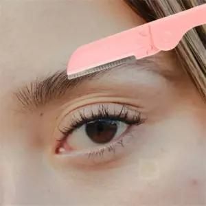 눈썹 정리칼 접이식 눈썹 면도기 여성눈썹면도기 눈썹잔털정리