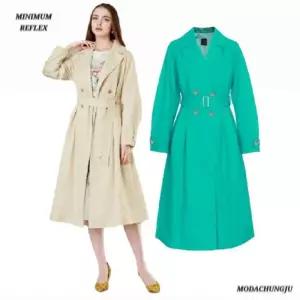 [미니멈]MD 크리스 A라인 금장버튼 트렌치코트 MD MXAAWY2250 Z_CJ