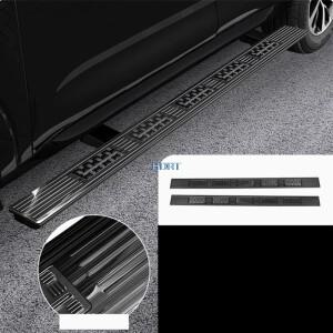 호환 만리 장성 GWM Haval H9 2024 + 자동차 스타일링 사이드 스텝 패널 환영 페달 커버 임계 값 트림 스티