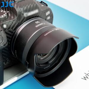 호환 JJC ES-65B 렌즈 후드 캐논 RF 50mm F1.8 STM 호환 캐논 EOS