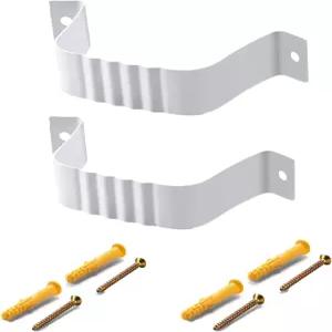 VYH 다운스팟 어댑터 거터 랩 2x3 리더 2pcs 흰색