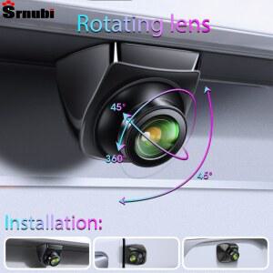 카메라브래킷 AHD 1920x1080P CVBS 비전 12V IP68 방수 170 학위 Fisheye 황금 HD 차량 백업 자동차 후면 보기 카메라