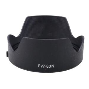 호환 EW-83N 반전 꽃잎 렌즈 후드 커버  캐논 EOS R5 RF24-105mm F4L IS USM 카메라 보호대 77mm  1-10 개