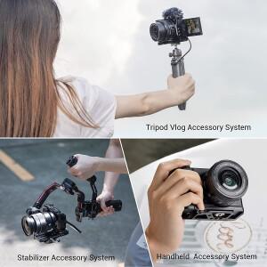 호환 SmallRig 실리콘 손잡이 ZV-E10 케이지  콜드 슈퀵 릴리스 플레이트  소니 - 3538B용  업그레이드 버