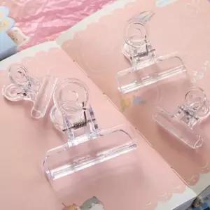 생활 6.3cm 서류집게 A4클립 문서집게 서류클립 종이집게 페이퍼클립 사무용클립 하니D1